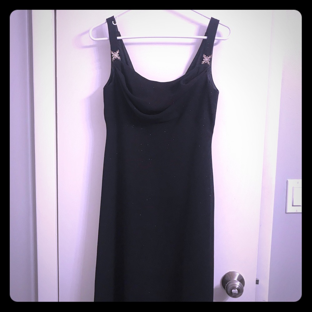 Black formal gown